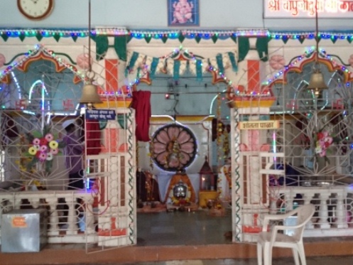 The inside of Temple
